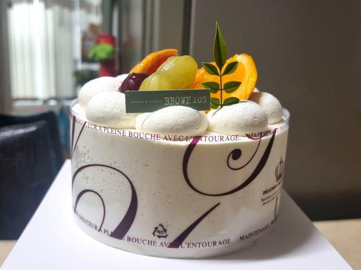  대구 범어동 빵집] 달인 제과기능장의 집 생크림 케이크 맛집 '브라운 103'