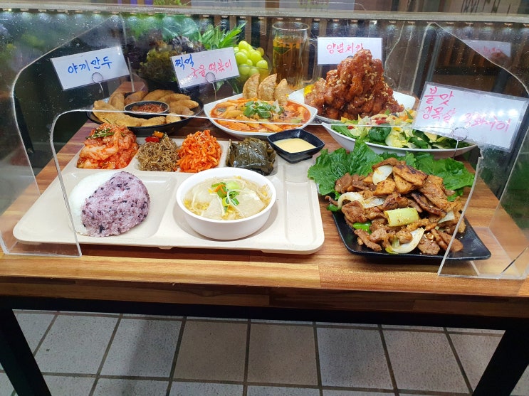  문정동 한식뷔페 일루퓨전한식 생맥주도 무제한