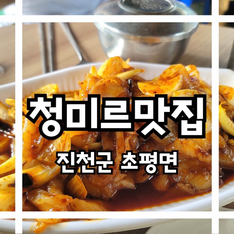 진천 맛집 초평저수지 민물고기 전문점 국내유일 배스구이를 판매하는곳 #청미르맛집