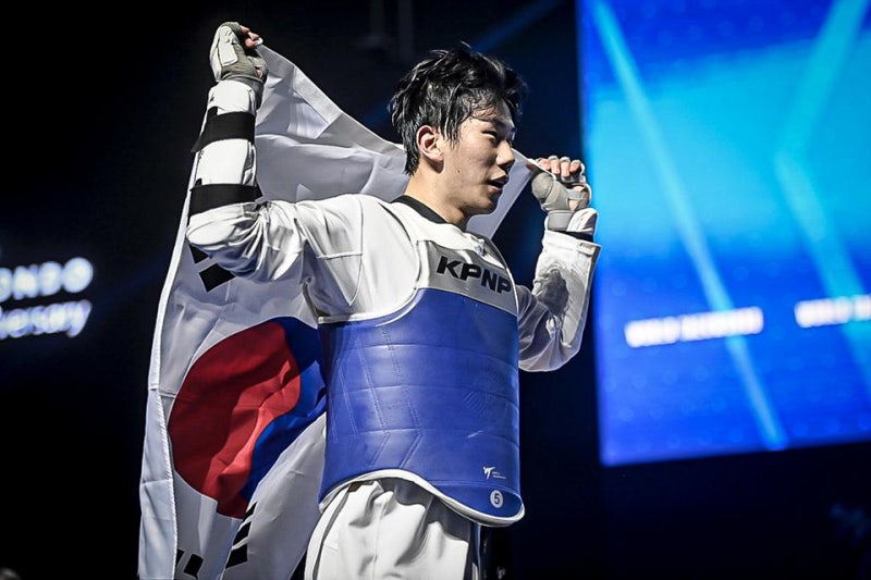 강상현, ‘2023 WT 세계태권도선수권대회’ 첫 금메달