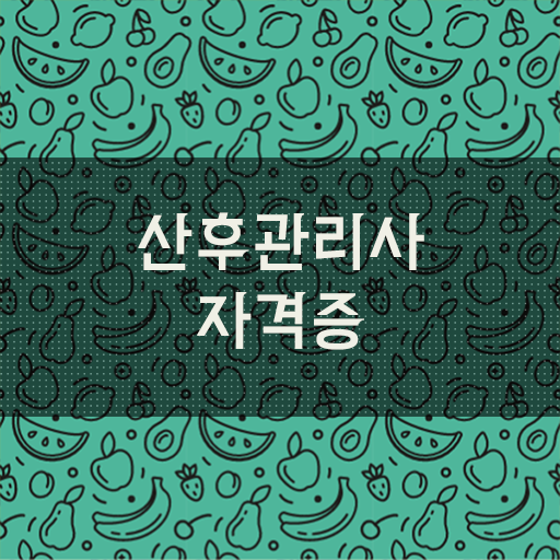  산후관리사 응시요건