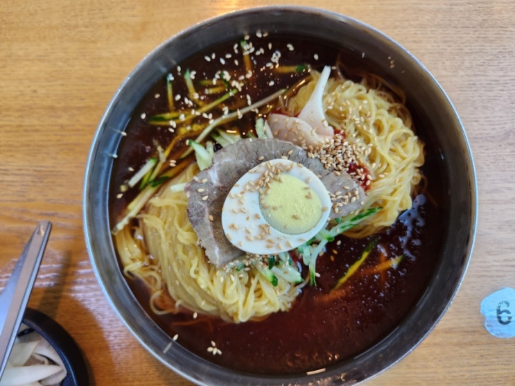 [내돈내산] 밀면 맛집, 기장 마포면옥