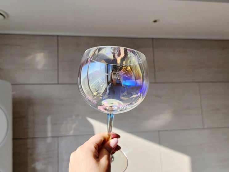  오로라 와인잔 봉봉[bonbon] 선물 후기