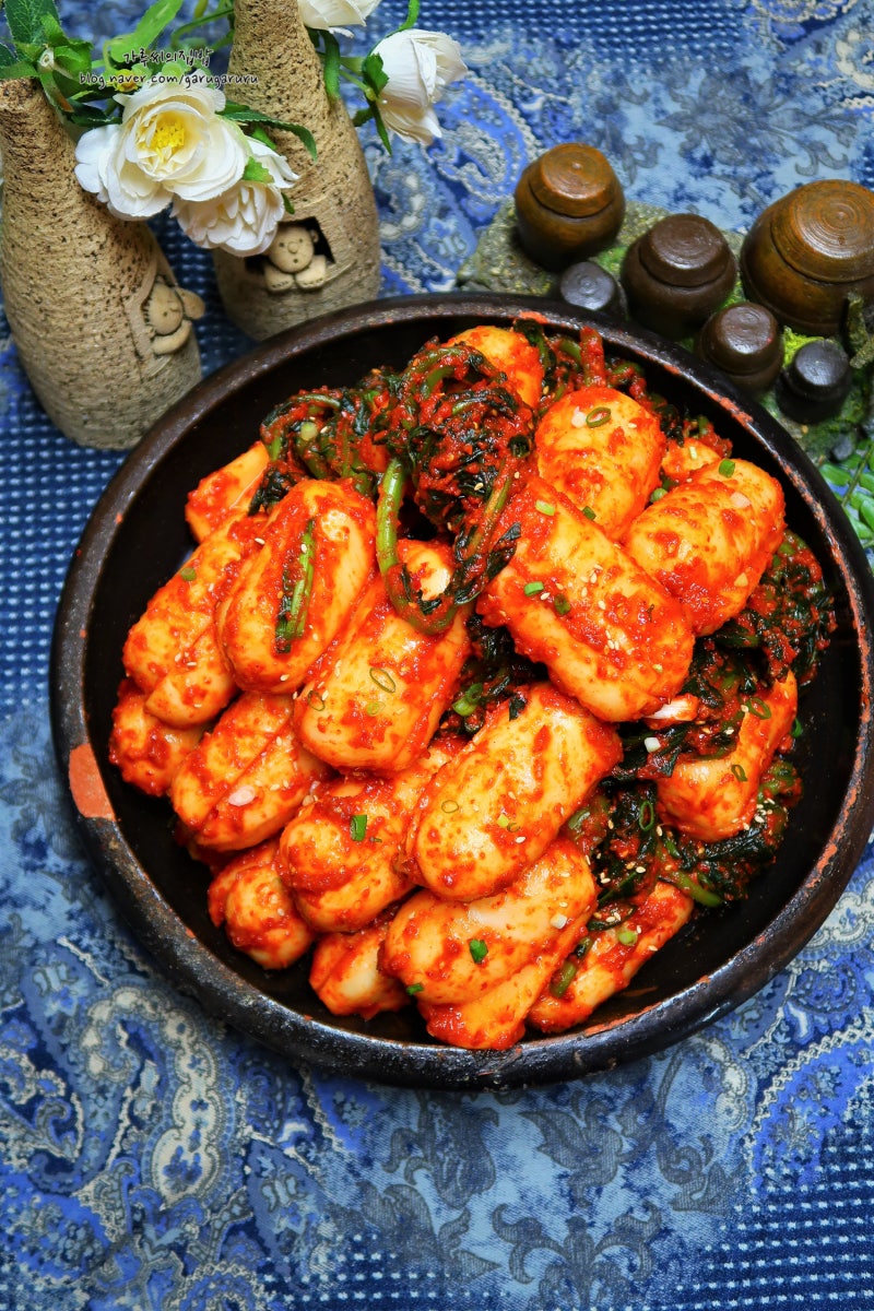 여름 알타리김치담그는법 총각김치 레시피 알타리김치 양념