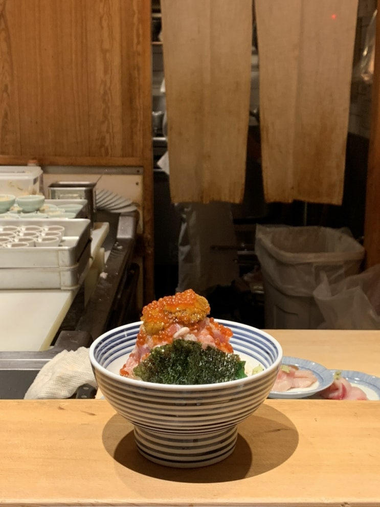  Tokyo,도쿄  카이센동맛집 츠지한 본점(메뉴, 가격, 후기, 웨이팅 팁)