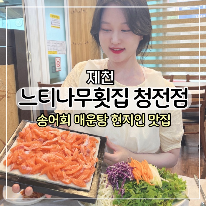  [제천 맛집] 제천 송어 회 맛집 느티나무횟집 청전점, 의림지 근처 맛집 추천