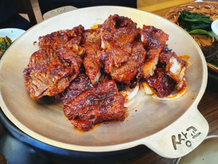  쌍교 숯불갈비 담양 본점- 담양식 석쇠구이 돼지갈비 & 들깨수제비 맛집- 담양