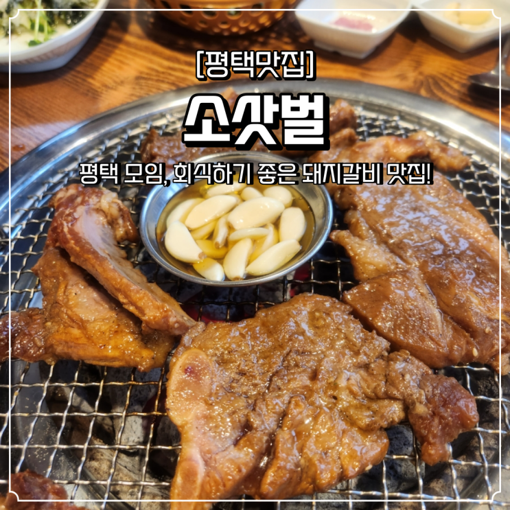  평택 고기집 소삿벌 돼지갈비