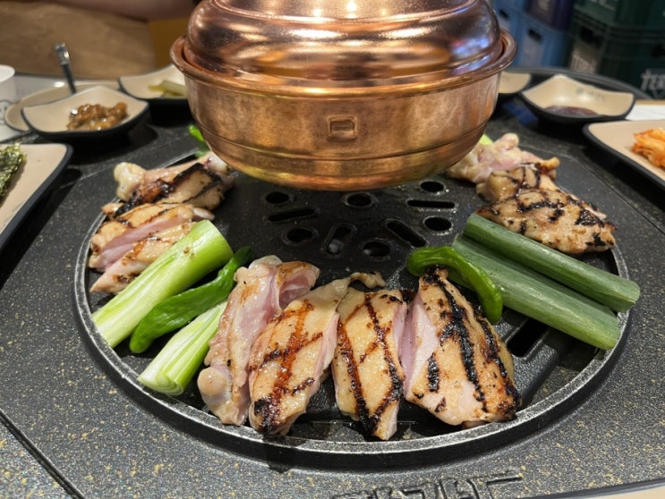  영통구청 닭갈비 맛집 팔각도 / 닭 특수부위 / 게라면 / 매탄동 맛집 내돈내산