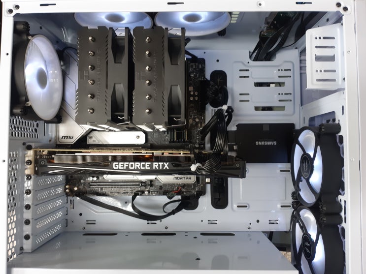  부천 컴퓨터수리 인텔 12세대 i7 업그레이드 CPU 메인보드 메모리 SSD 파워서플라이 공랭쿨러