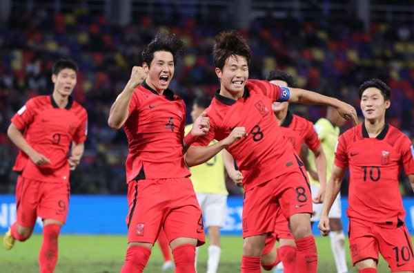 김은중호 새 역사 썼다…U-20 월드컵 2회 연속 8강 쾌거, 에콰도르에 3-2 승리