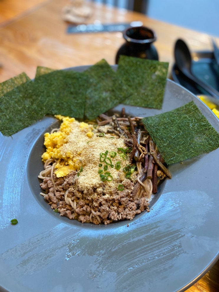  양재천 일식 맛집 미우야: 와라비 소바 추천!