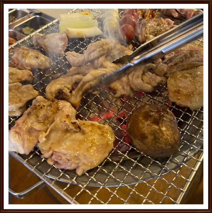  전북 고창 맛집 레트로  뚝방닭구이 고창점