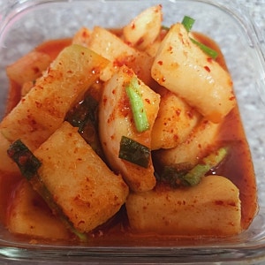 시원한 여름 깍두기 맛있게 담그는 방법 사이다 깍두기