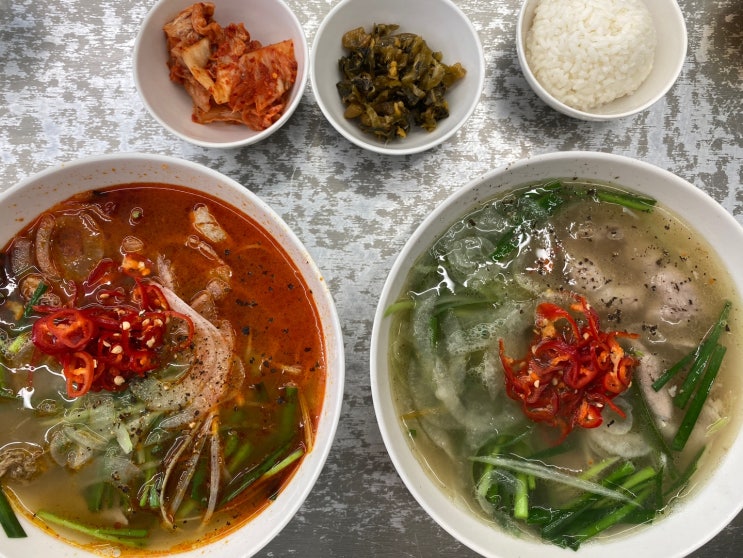  건대입구역  가성비 미슐랭 빕구르망 맛집 정면(백면 추천)