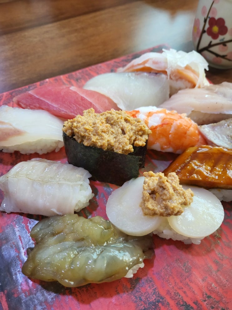  강남구청역 맛집 스시도우 스시 신선하고 맛있어요~