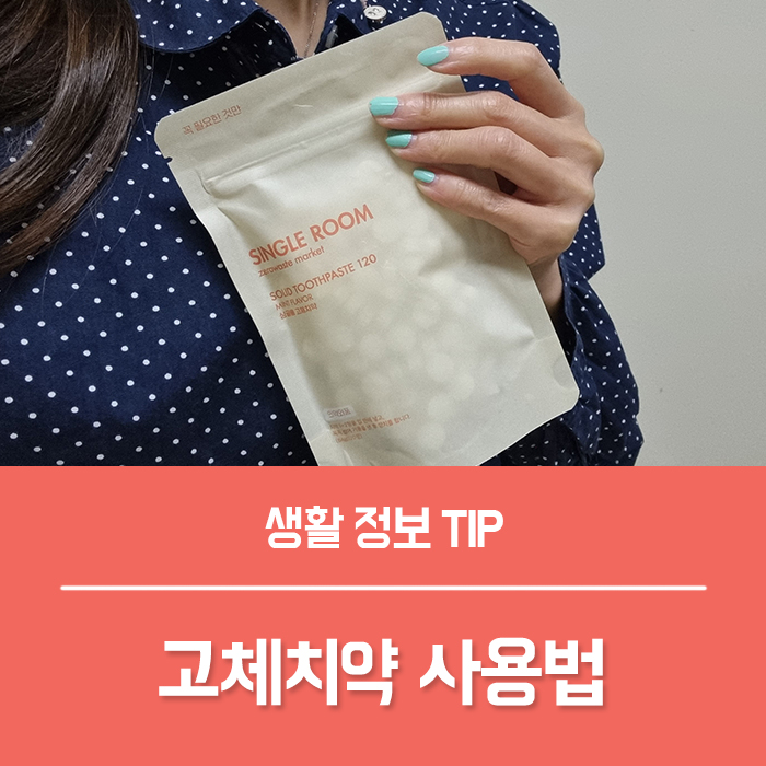  싱글룸 씹는치약 추천, 고체치약으로 제로웨이스트 운동 실천, 임산부 치약 고체치약 사용법 총정리!