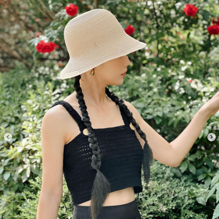 기은세가 쓴 여성 여름 모자 디자이너 브랜드 추천, 신저 가격 얼마?