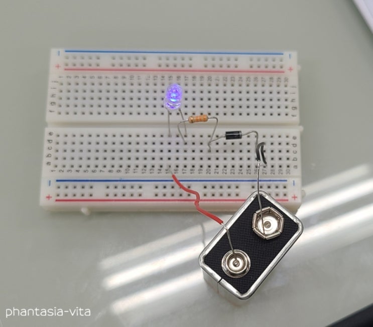 [과학실험] 브레드보드 LED 직렬연결
