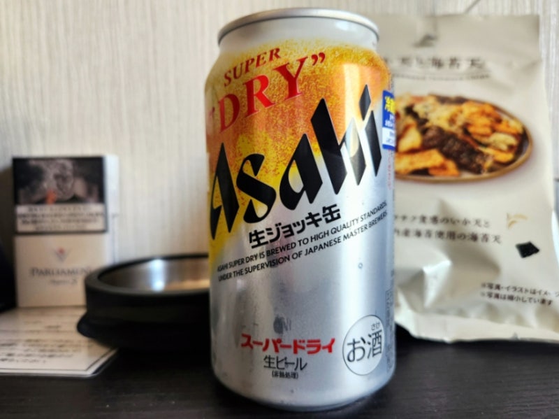 아사히 슈퍼드라이 생맥주 캔 거품 안나게 하는법