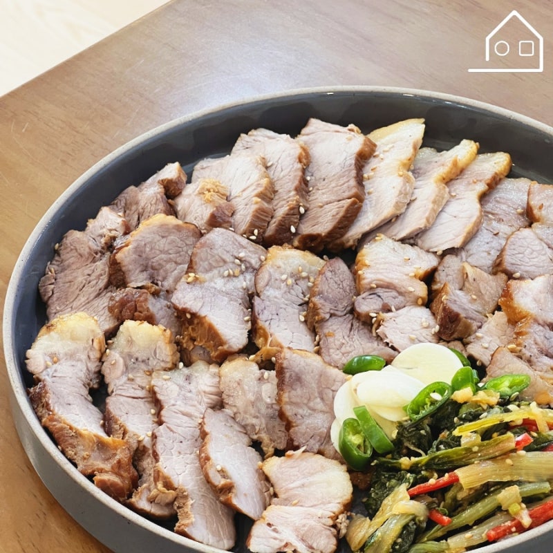 막걸리 수육 삶는법 돼지고기 앞다리살 수육 만들기 돼지 앞다리살 요리 : 네이버 블로그