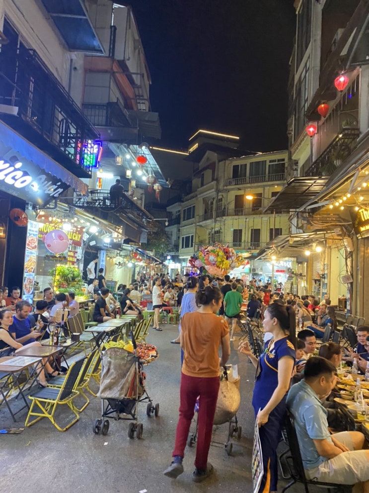  [하노이 1일차] BÁNH MÌ TÂM BÉO, MẸT Vietnamese restaurant, Sen Việt Foot Massage, Pho Ga 26, Tạ Hiện 맥주거리