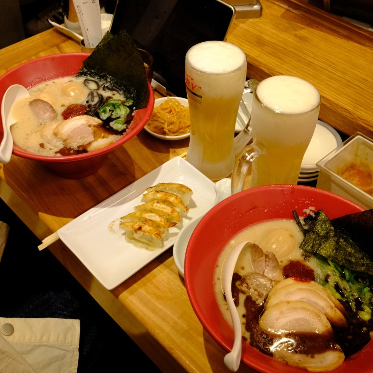 일본 잇푸도 긴자점 : 라멘 그리고 생맥 맛집