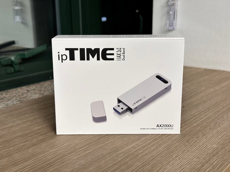  데스크탑 PC 무선인터넷 와이파이 연결, 아이피타임 (ipTIME) AX2000U 무선랜카드