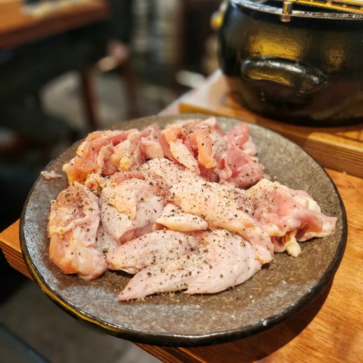  을지로3가 맛집, 토리카미, 화로에 구워주는 닭구이.