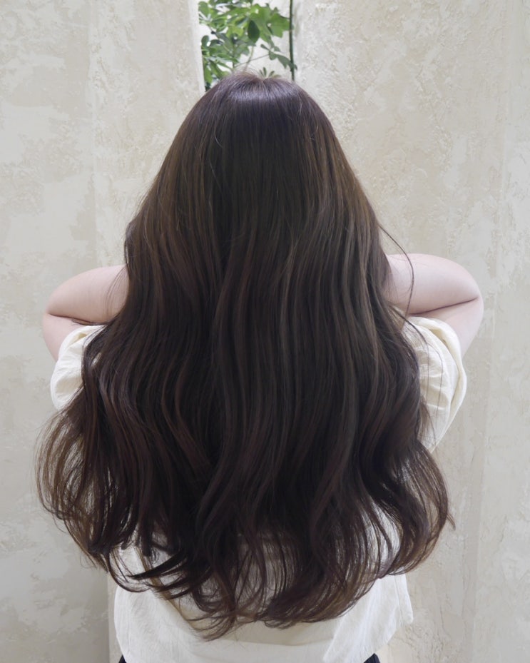 우장산역 미용실 리안헤어에서 초코브라운으로 염색했어요!