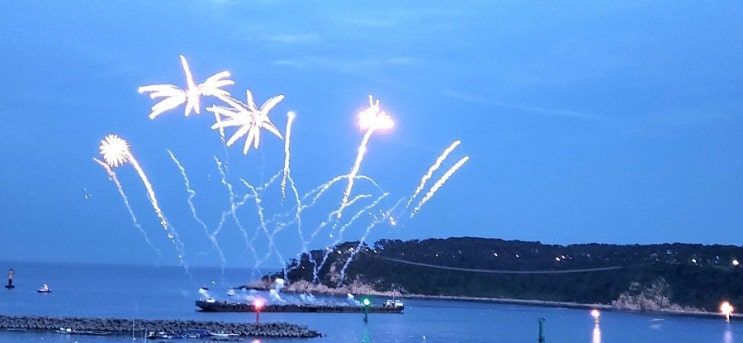  울산 일산해수욕장, 불꽃 축제 6월의 축제, 바다불꽂 울산바다