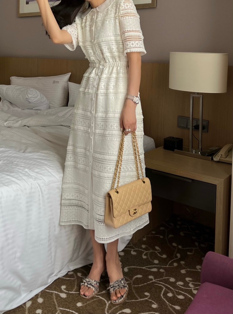 [ AMA Label ] Exclusive NO.8 lace dress / open ️ : 네이버 블로그