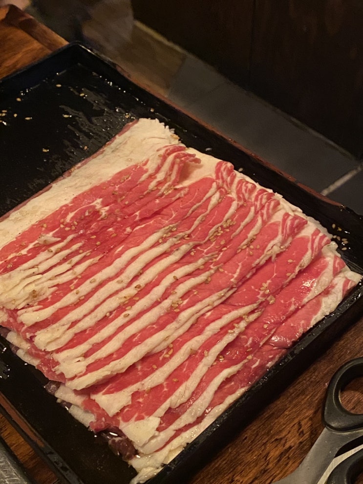  영등포역 :: 구워주는 고기 우삼겹 맛집 '승남집'
