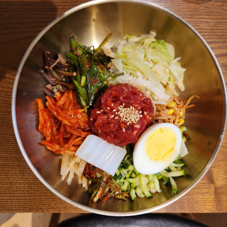  제주한식 개정 제주노형점 육회비빔밥 맛집