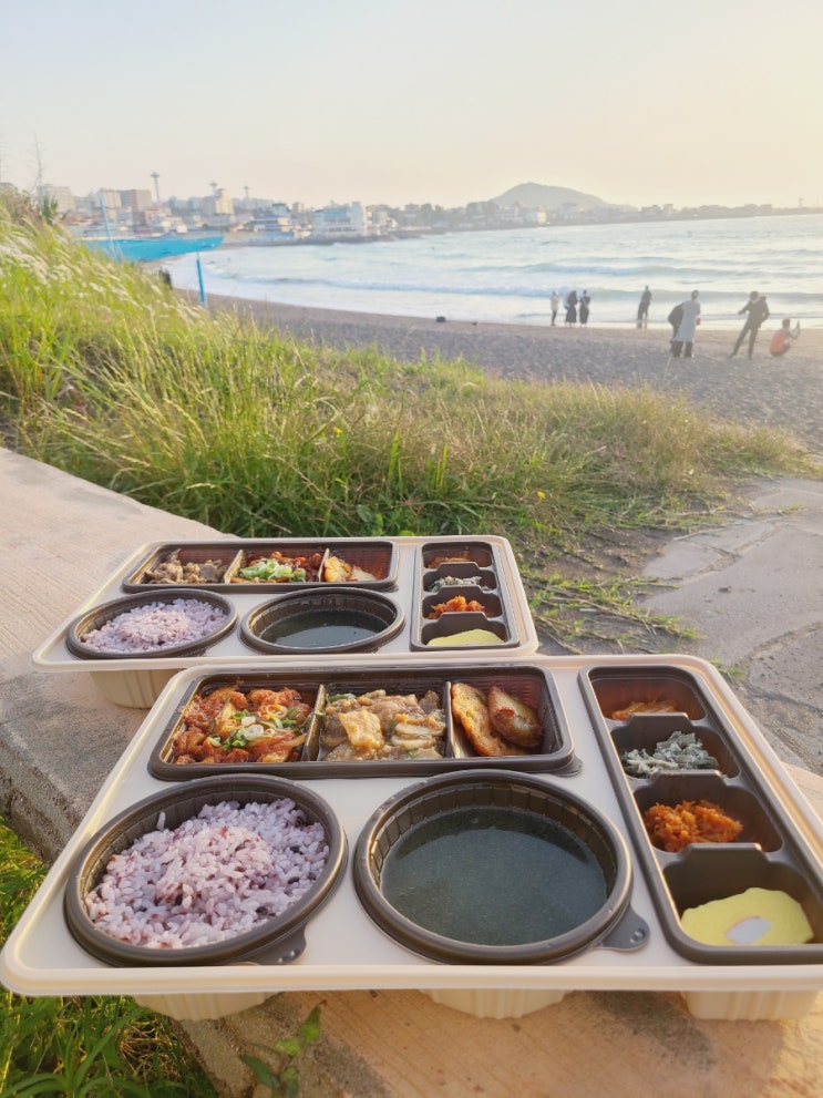  제주 도시락 배달 언제나 본도시락 제주노형점 !!