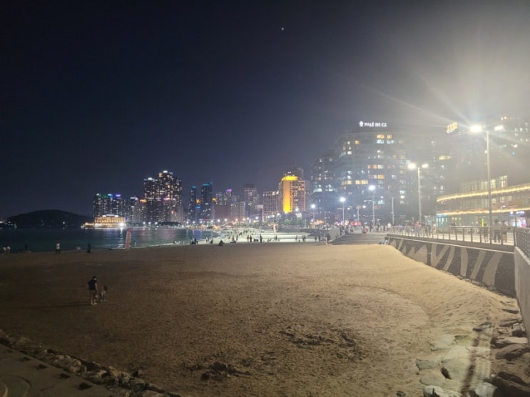  해운대 거리를 누비며: 부산의 활기찬 해수욕장 즐기기
