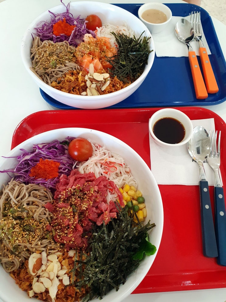  어린이대공원역 맛집 건대 샐러드 포케올데이 솔직후기
