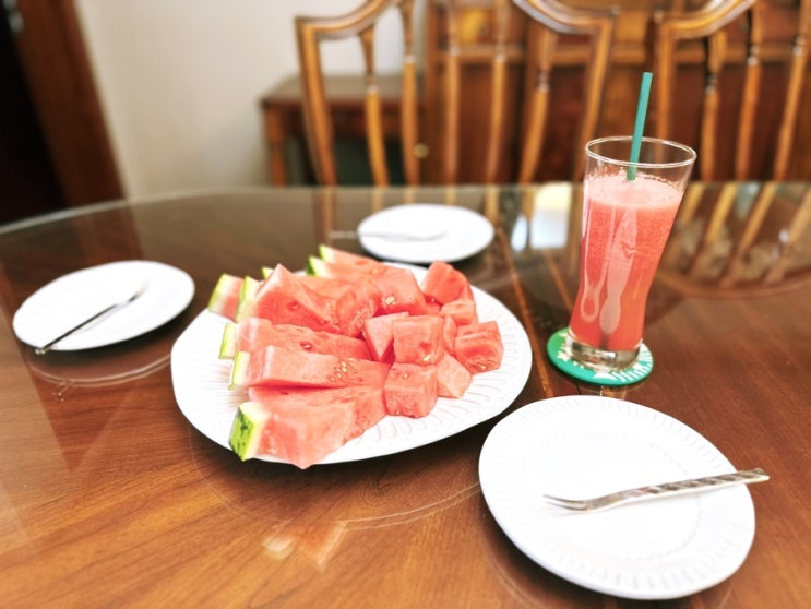  맛있는 수박 고르기/수박 예쁘게 썰기/수박 보관