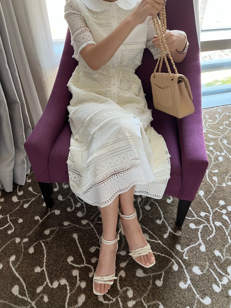 [ AMA Label ] Exclusive NO.8 lace dress / open ️ : 네이버 블로그