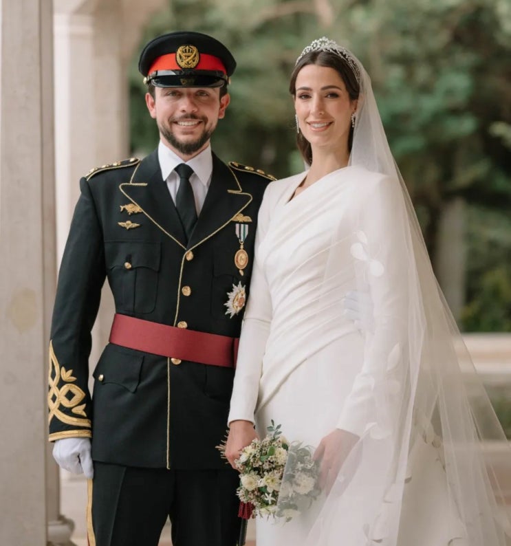요르단 왕세자 결혼식 영상 영화속의 한 장면 축복이 함께하길