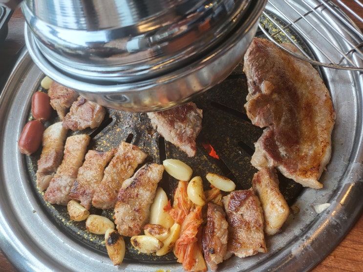  검단신도시 돼지곳간 숯불구이 무한리필 삼겹살