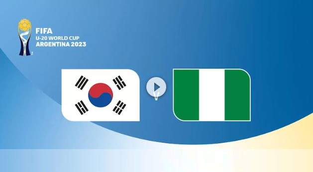 <b>u20 월드컵</b> 한국 나이지리아 중계 8강 축구 경기 20세이하... 