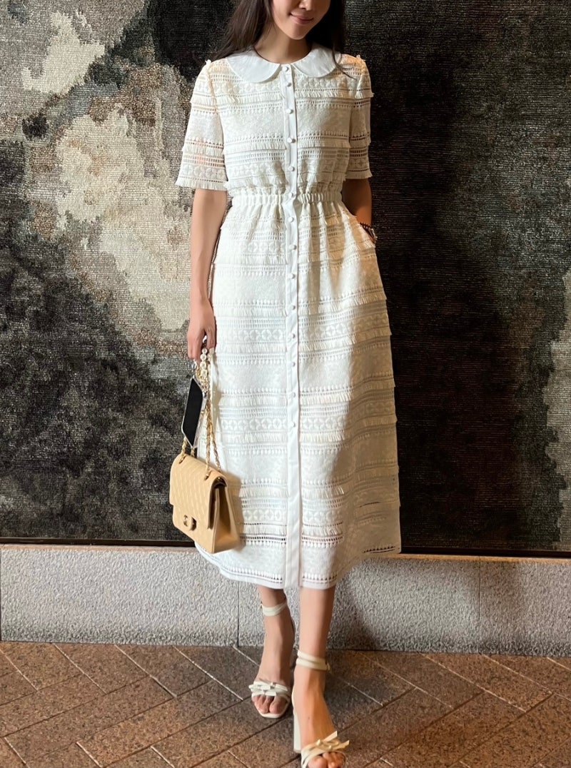 [ AMA Label ] Exclusive NO.8 lace dress / open ️ : 네이버 블로그