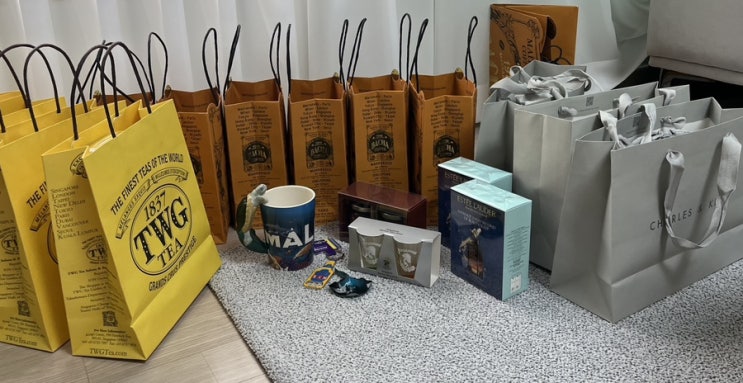 싱가포르 쇼핑리스트 여행 선물 추천템 : 바샤커피, TWG, 찰스앤키스, 카야잼, 마그넷