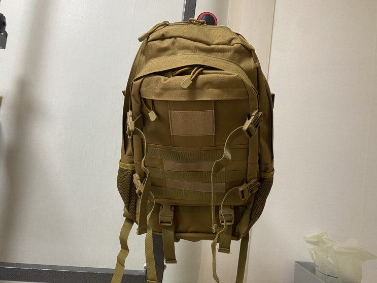  편하게 사용하는 45L 군인가방 후기