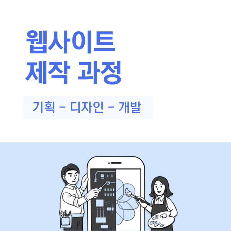  웹사이트 제작 과정 - 쉽게 알려드립니다