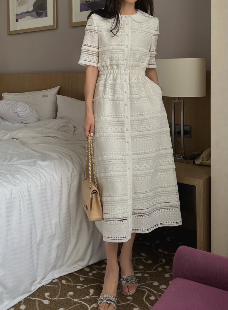 [ AMA Label ] Exclusive NO.8 lace dress / open ️ : 네이버 블로그