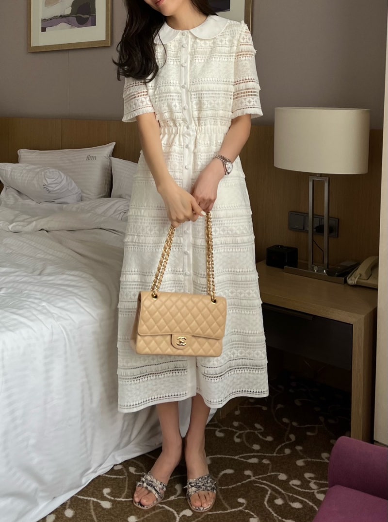 [ AMA Label ] Exclusive NO.8 lace dress / open ️ : 네이버 블로그