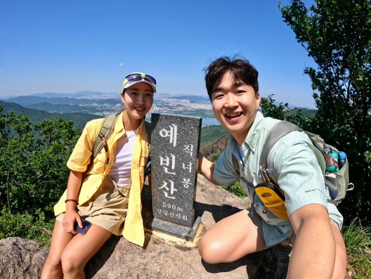  예빈산 등산코스 ( 소화묘원 - 승원봉 - 견우봉 - 직녀봉 )