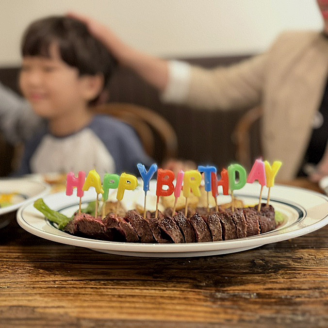 분당 미금역 맛집, 포크너 분당점 꼬마대장의 7번째 생일. (feat.스테이크 맛집)